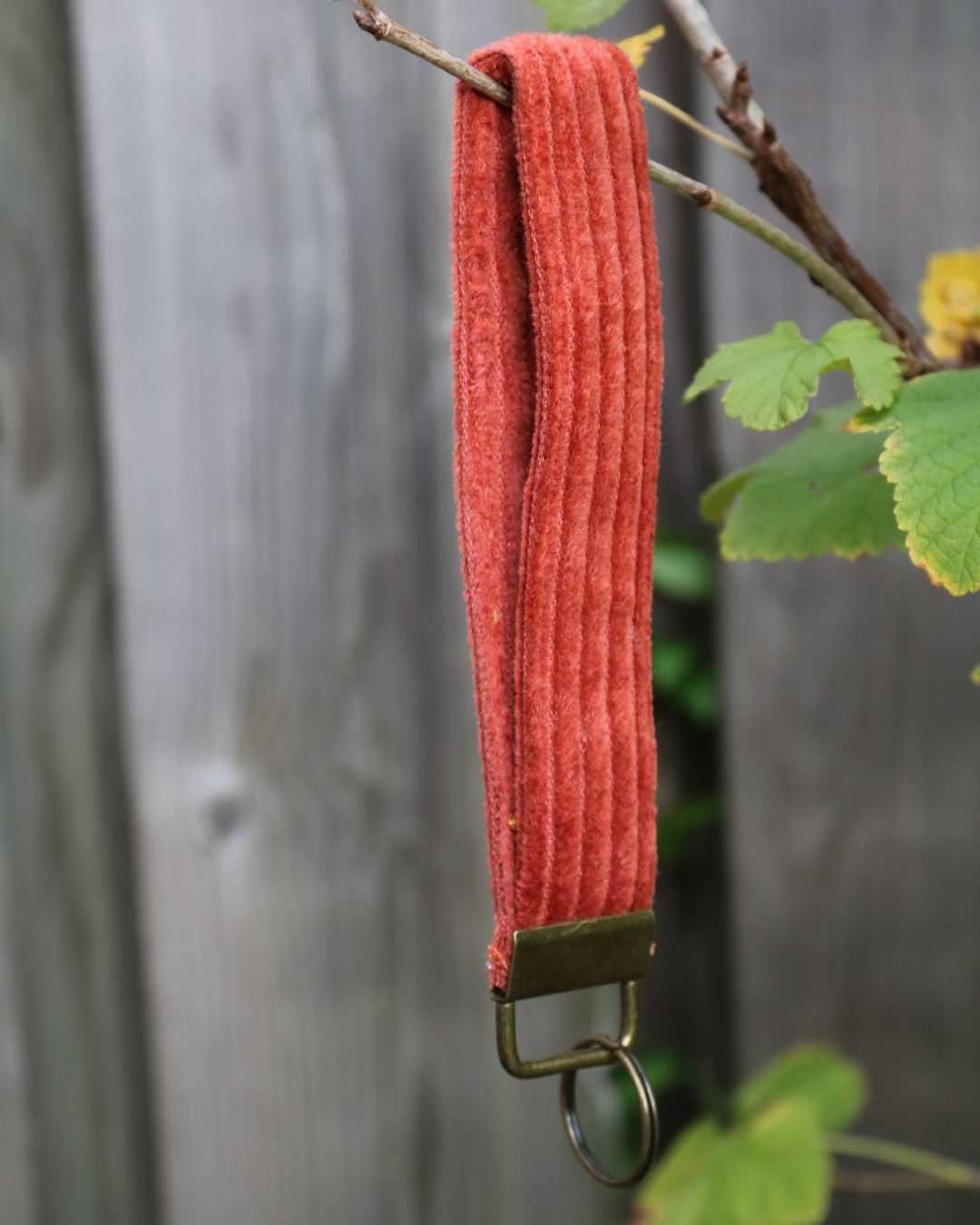 Amber Loop Keychain Wrislet - Roestbruin