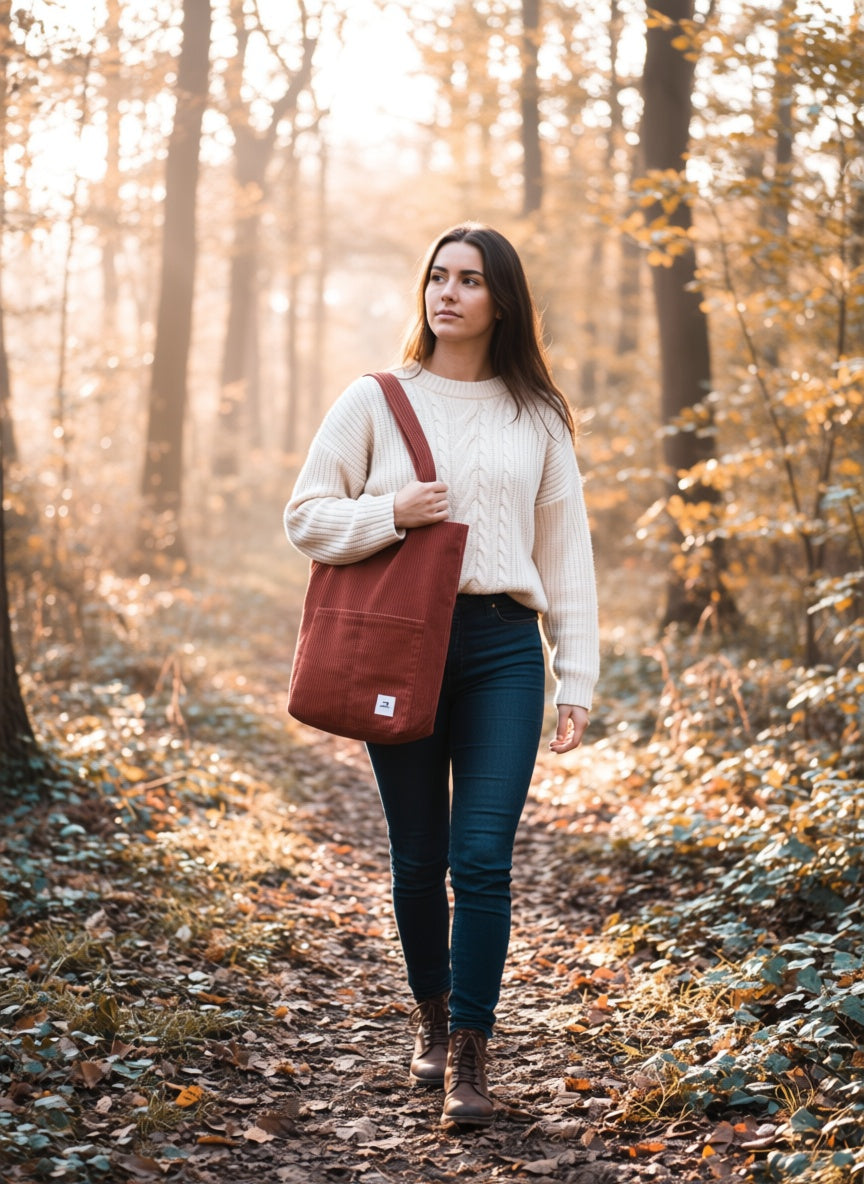 Sunset Tote - Roestbruin
